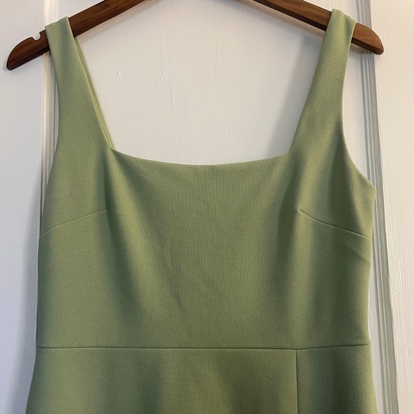 Anthropologie - BHLDN Blake Square-Neck Stretch Crepe Maxi Dress - Picture 2 of 9